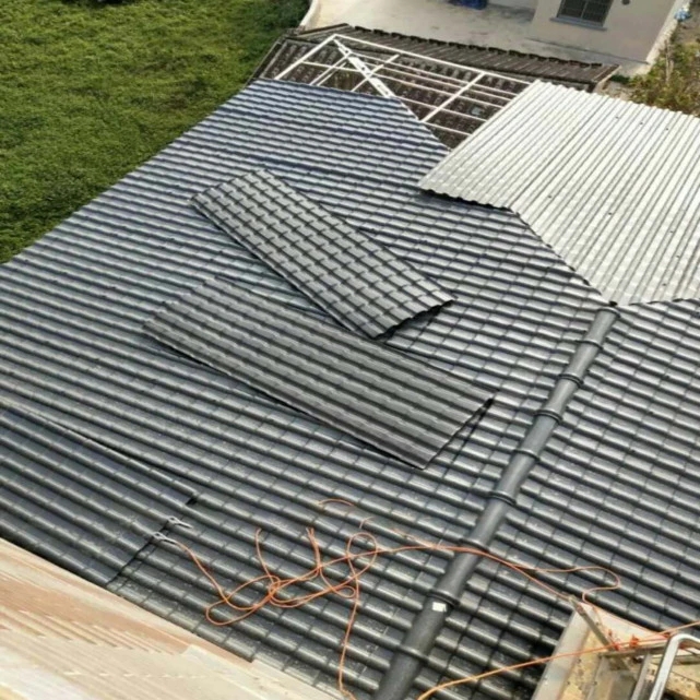 新型建筑材料合成樹(shù)脂瓦，新時(shí)代城市建設(shè)的屋頂瓦
