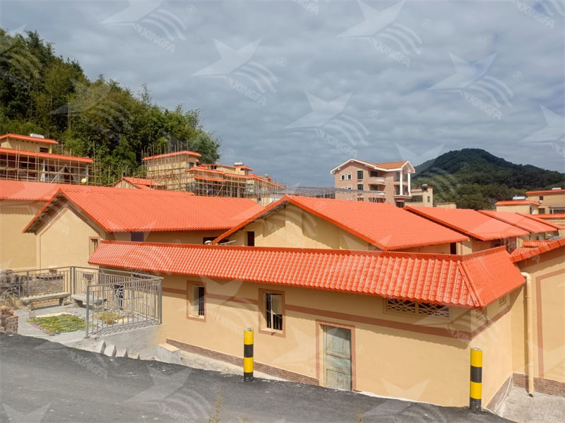 建房搭建屋面選擇合成樹(shù)脂隔熱瓦，你了解多少？